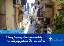 Phòng Trọ Công Nhân Mùa Mưa Bão – Mẹo Nhỏ Giúp Giữ Nhà Khô Ráo, Sạch Sẽ