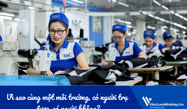 Vì sao cùng một môi trường, có người trụ được, có người không?