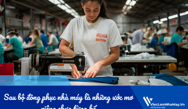 Sau bộ đồng phục nhà máy là những ước mơ riêng chưa từng kể