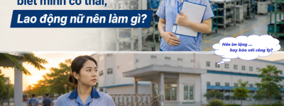 Đang thử việc thì biết mình có thai, lao động nữ nên làm gì?