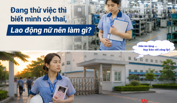 Đang thử việc thì biết mình có thai, lao động nữ nên làm gì?