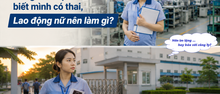 Đang thử việc thì biết mình có thai, lao động nữ nên làm gì?