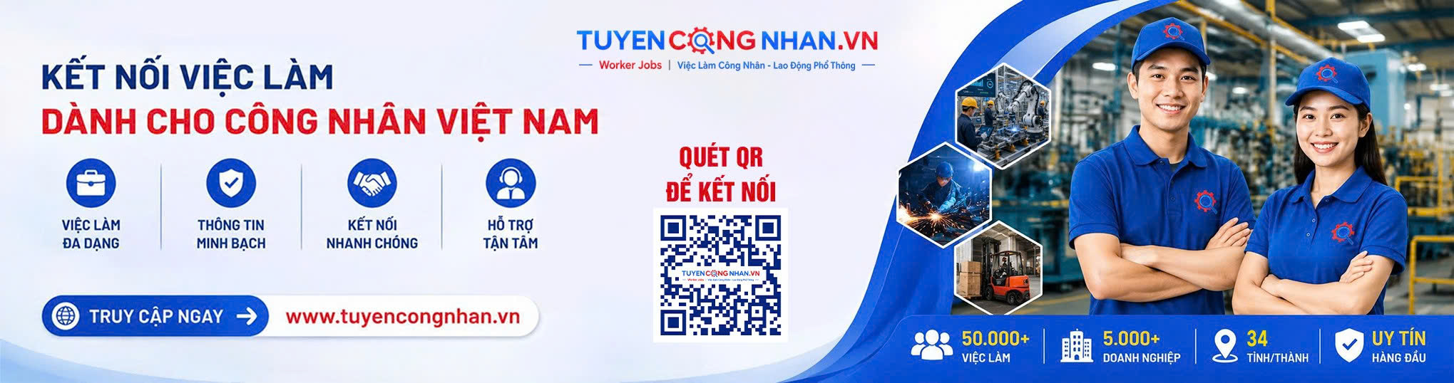 tuyển công nhân