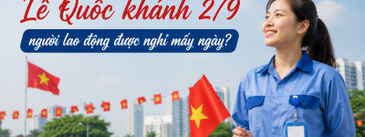 Lễ Quốc khánh 2/9 người lao động được nghỉ mấy ngày?