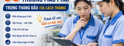 Chỉ bạn 8 lỗi công nhân mới thường mắc phải trong tháng đầu tiên đi làm (và cách tránh) Chỉ bạn 8 lỗi công nhân mới thường mắc phải trong tháng đầu tiên đi làm (và cách tránh)