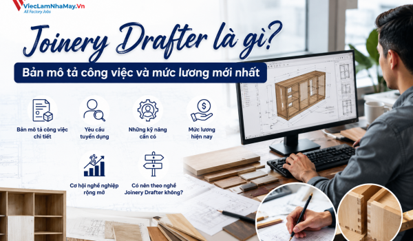 Joinery Drafter là gì? Bản mô tả công việc và mức lương mới nhất