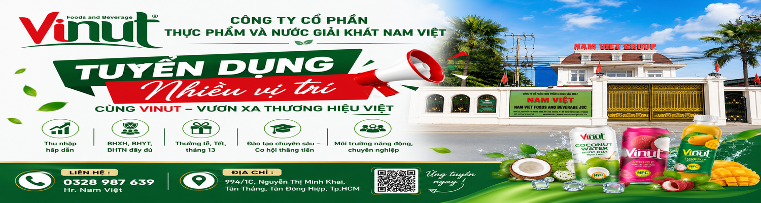 Công Ty Cổ Phần Thực Phẩm Và Nước Giải Khát Nam Việt
