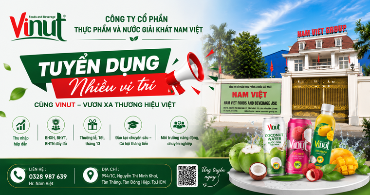 Công Ty Cổ Phần Thực Phẩm Và Nước Giải Khát Nam Việt