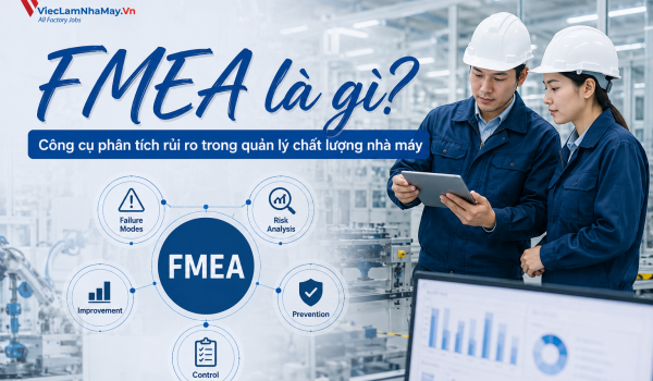 FMEA là gì? Công cụ phân tích rủi ro trong quản lý chất lượng nhà máy