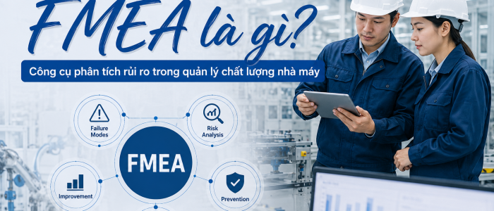 FMEA là gì? Công cụ phân tích rủi ro trong quản lý chất lượng nhà máy