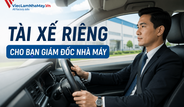 Tài xế riêng cho ban giám đốc nhà máy là gì? Bản mô tả công việc và mức lương mới nhất
