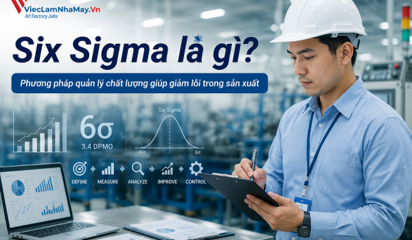 Six Sigma là gì? Phương pháp quản lý chất lượng giúp giảm lỗi trong sản xuất