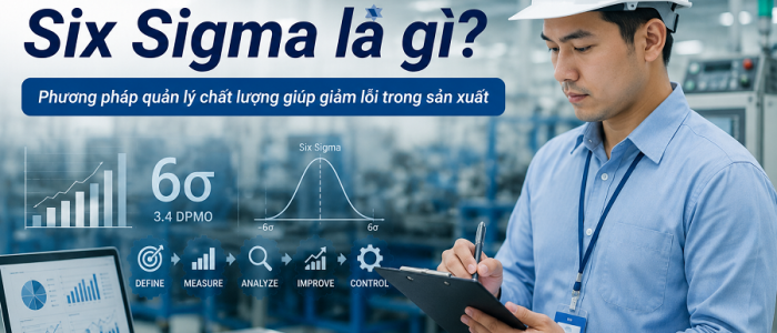 Six Sigma là gì? Phương pháp quản lý chất lượng giúp giảm lỗi trong sản xuất