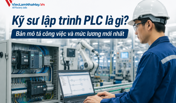 Kỹ sư lập trình PLC là gì? Bản mô tả công việc và mức lương mới nhất