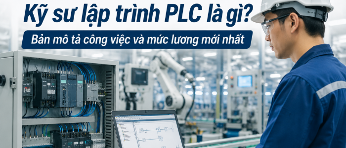 Kỹ sư lập trình PLC là gì? Bản mô tả công việc và mức lương mới nhất