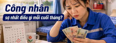 Công nhân sợ nhất điều gì mỗi cuối tháng? Công nhân sợ nhất điều gì mỗi cuối tháng?