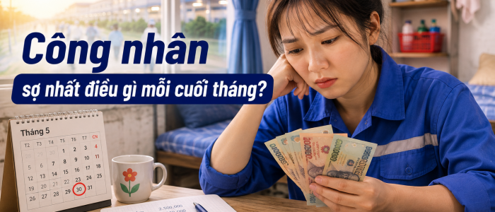 Công nhân sợ nhất điều gì mỗi cuối tháng?