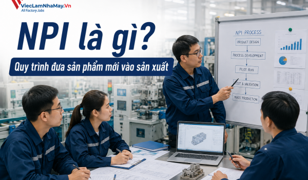 NPI là gì? Quy trình đưa sản phẩm mới vào sản xuất trong nhà máy