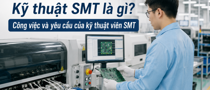 Kỹ thuật SMT là gì? Tât tần tật những điều cần biết về kỹ thuật SMT