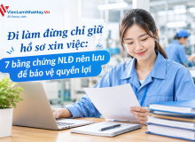 Đi Làm Đừng Chỉ Giữ Hồ Sơ Xin Việc: 7 Bằng Chứng Nlđ Nên Lưu Để Bảo Vệ Quyền Lợi
