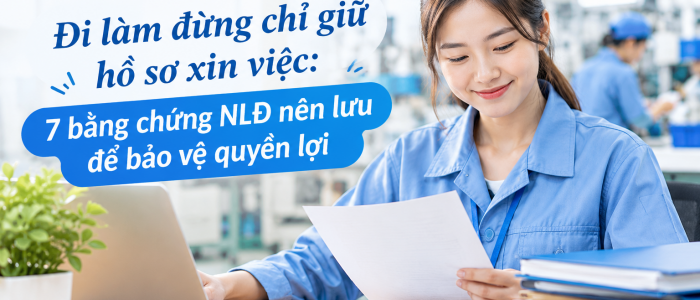 Đi làm đừng chỉ giữ hồ sơ xin việc: 7 bằng chứng NLĐ nên lưu để bảo vệ quyền lợi