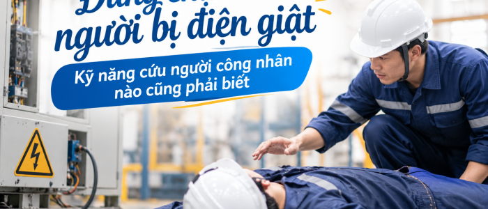 Đừng chạm vào người bị điện giật: Kỹ năng cứu người công nhân nào cũng phải biết