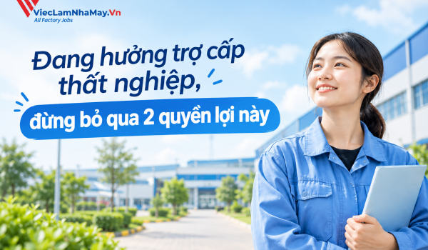 Đang hưởng trợ cấp thất nghiệp, đừng bỏ qua 2 quyền lợi này