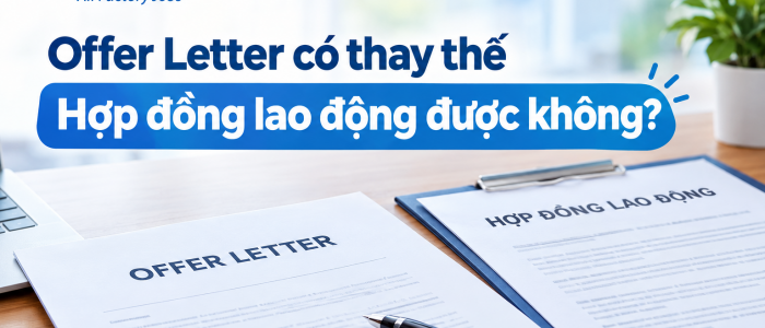 Offer Letter có thay thế Hợp đồng lao động được không?