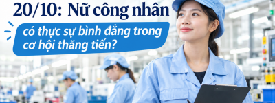 20/10: Nữ công nhân có thực sự bình đẳng trong cơ hội thăng tiến?
