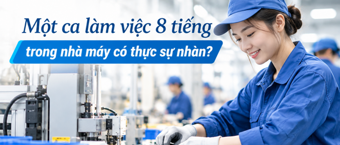 Một ca làm việc 8 tiếng trong nhà máy có thực sự “nhàn”?