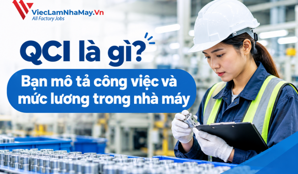 QCI là gì? Bản mô tả công việc và mức lương trong nhà máy