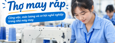Thợ may ráp là gì? Mô tả công việc, mức lương và cơ hội nghề nghiệp trong nhà máy
